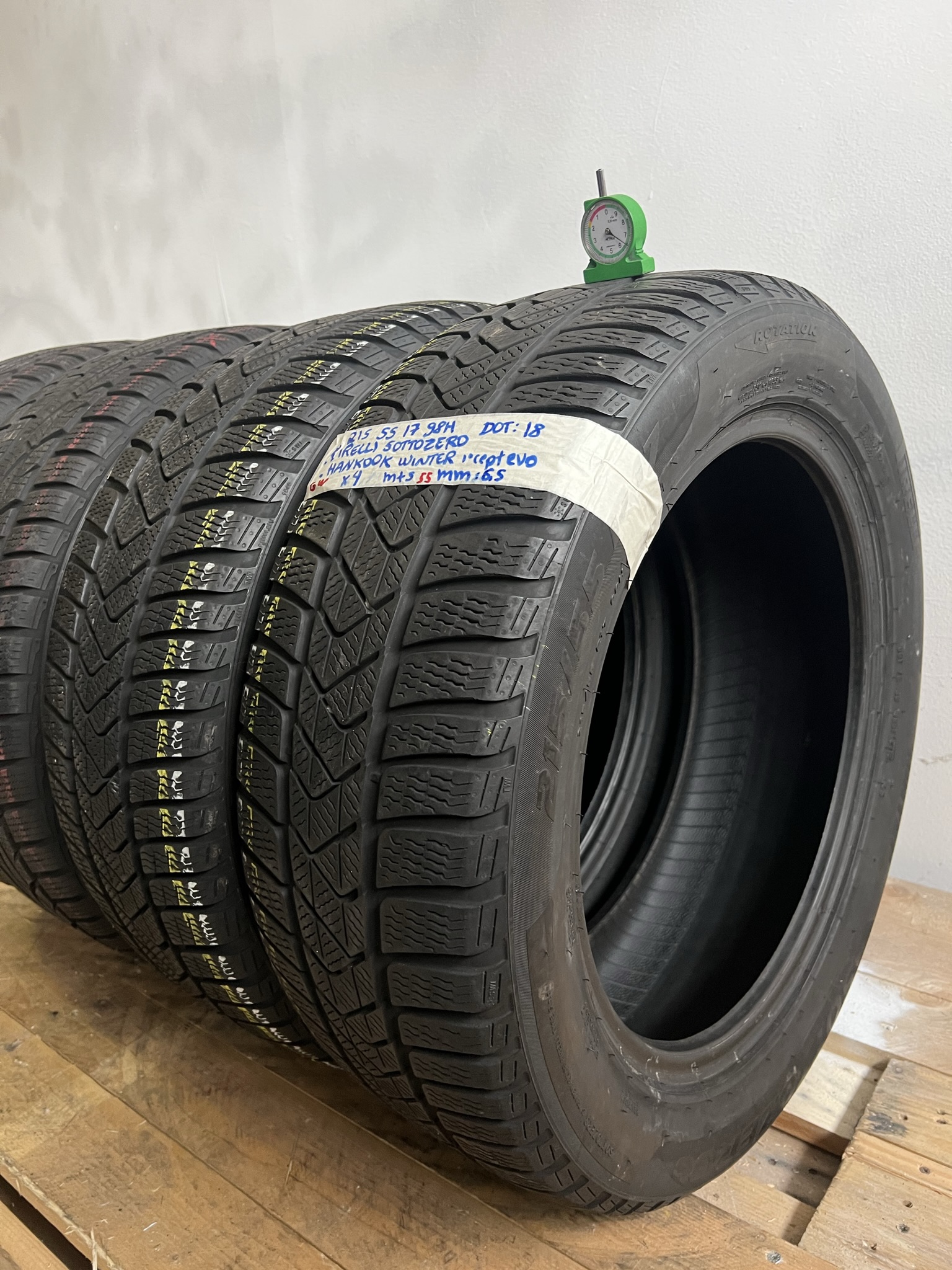PIRELLI hankook 215/55 R17 98H INVERNALE