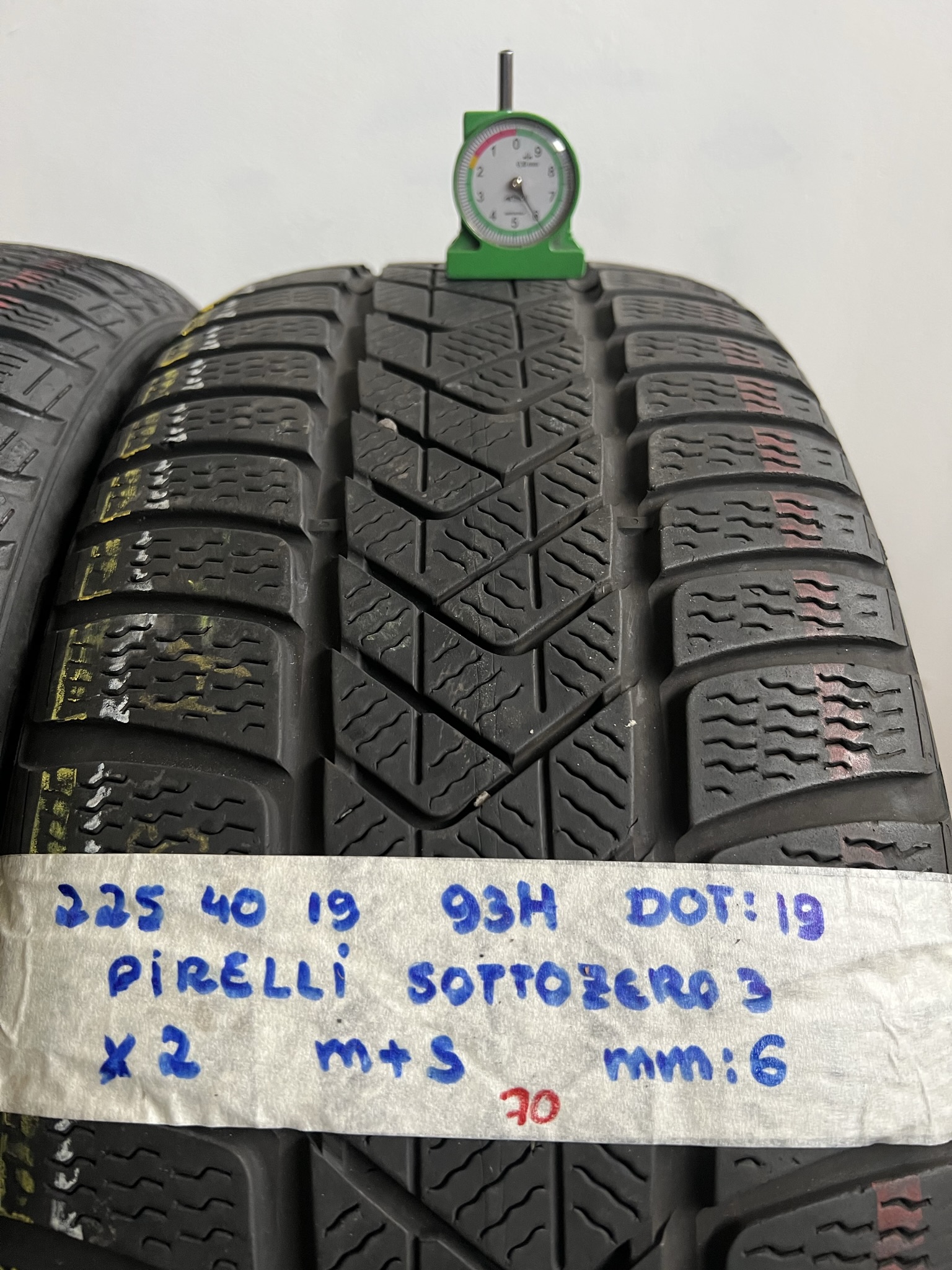PIRELLI sottozero3 225/40 R19 93H INVERNALE