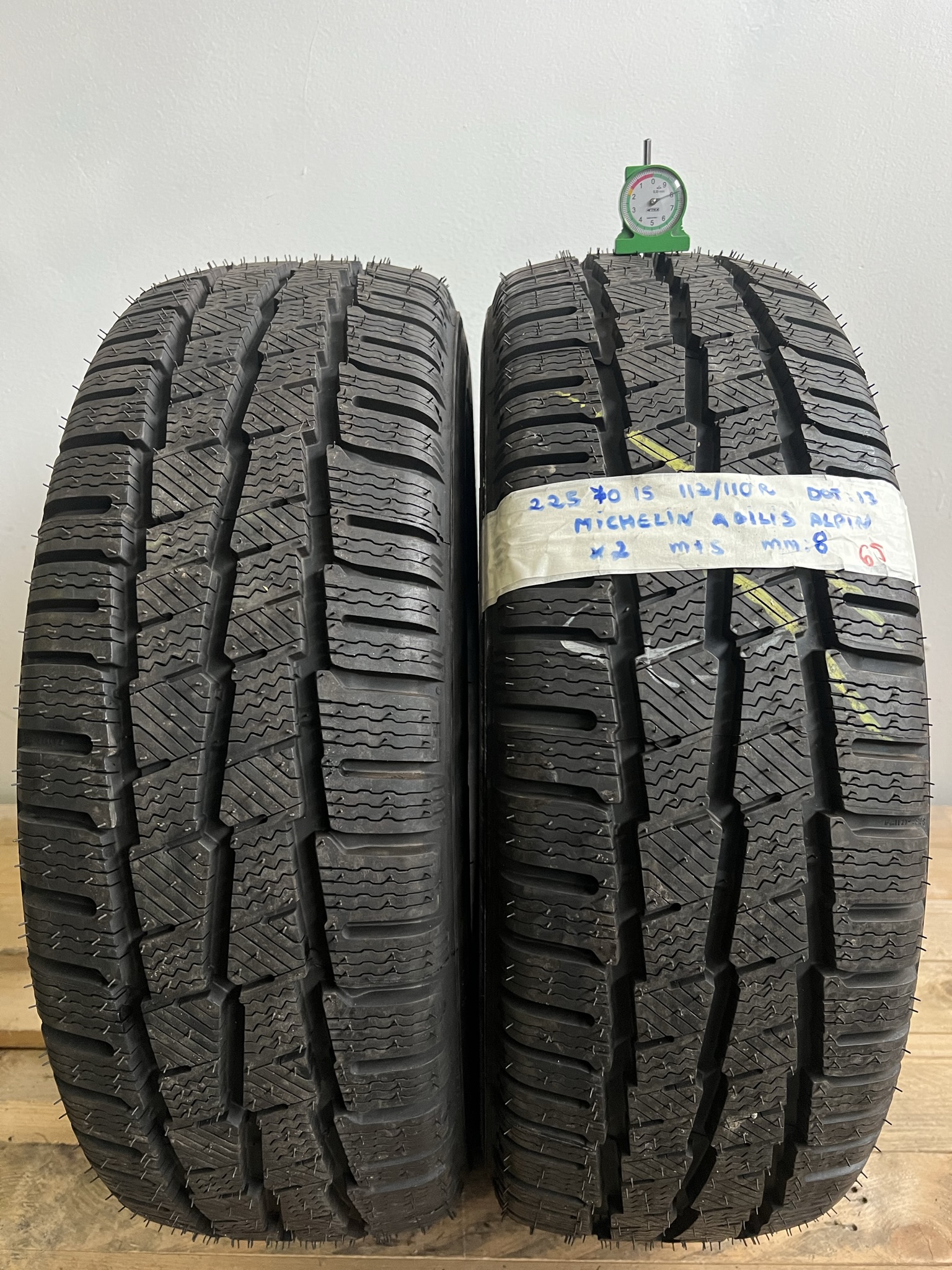 MICHELIN AGILIS alpin 225/70 R15 112R INVERNALE