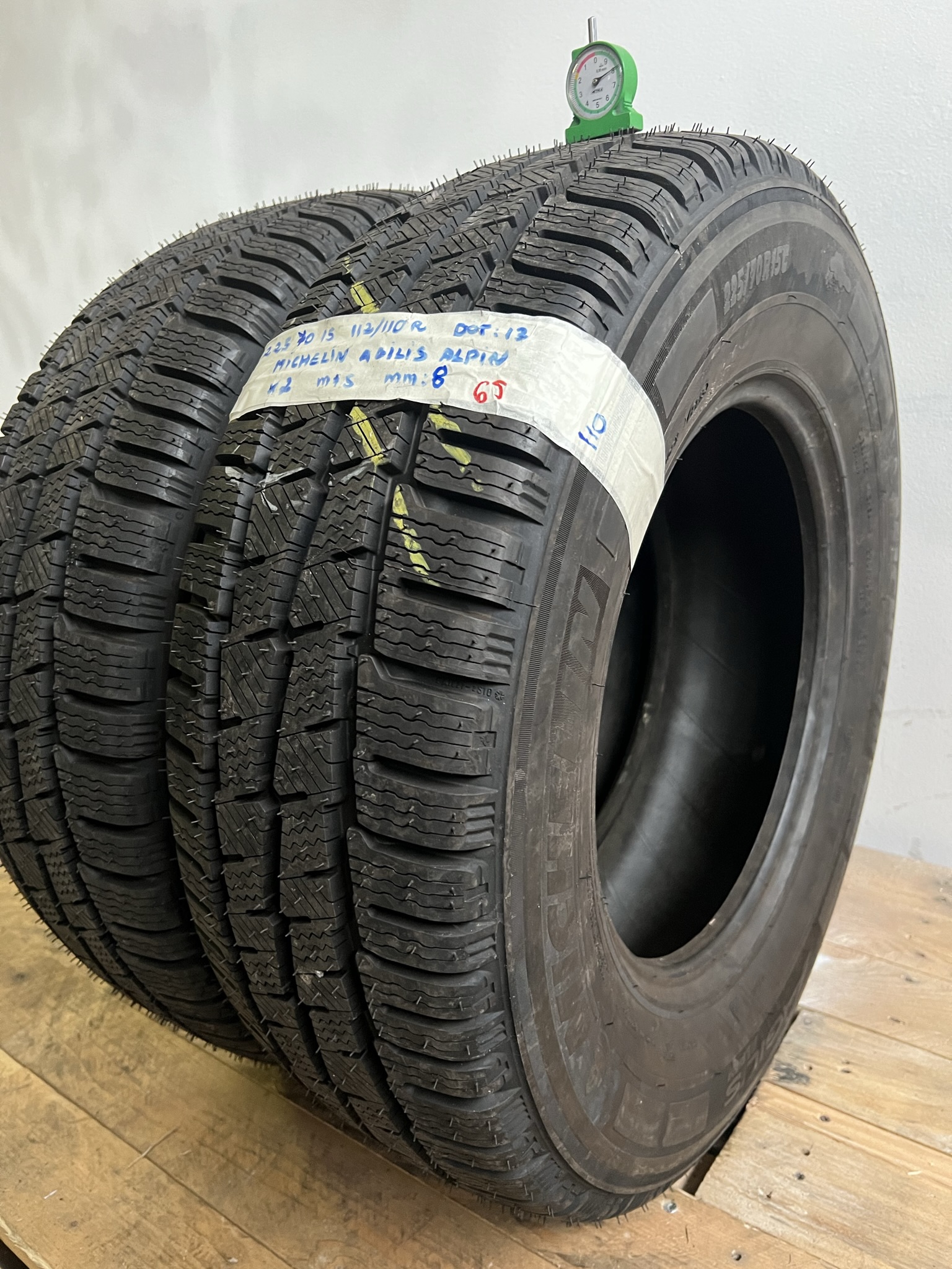 MICHELIN AGILIS alpin 225/70 R15 112R INVERNALE