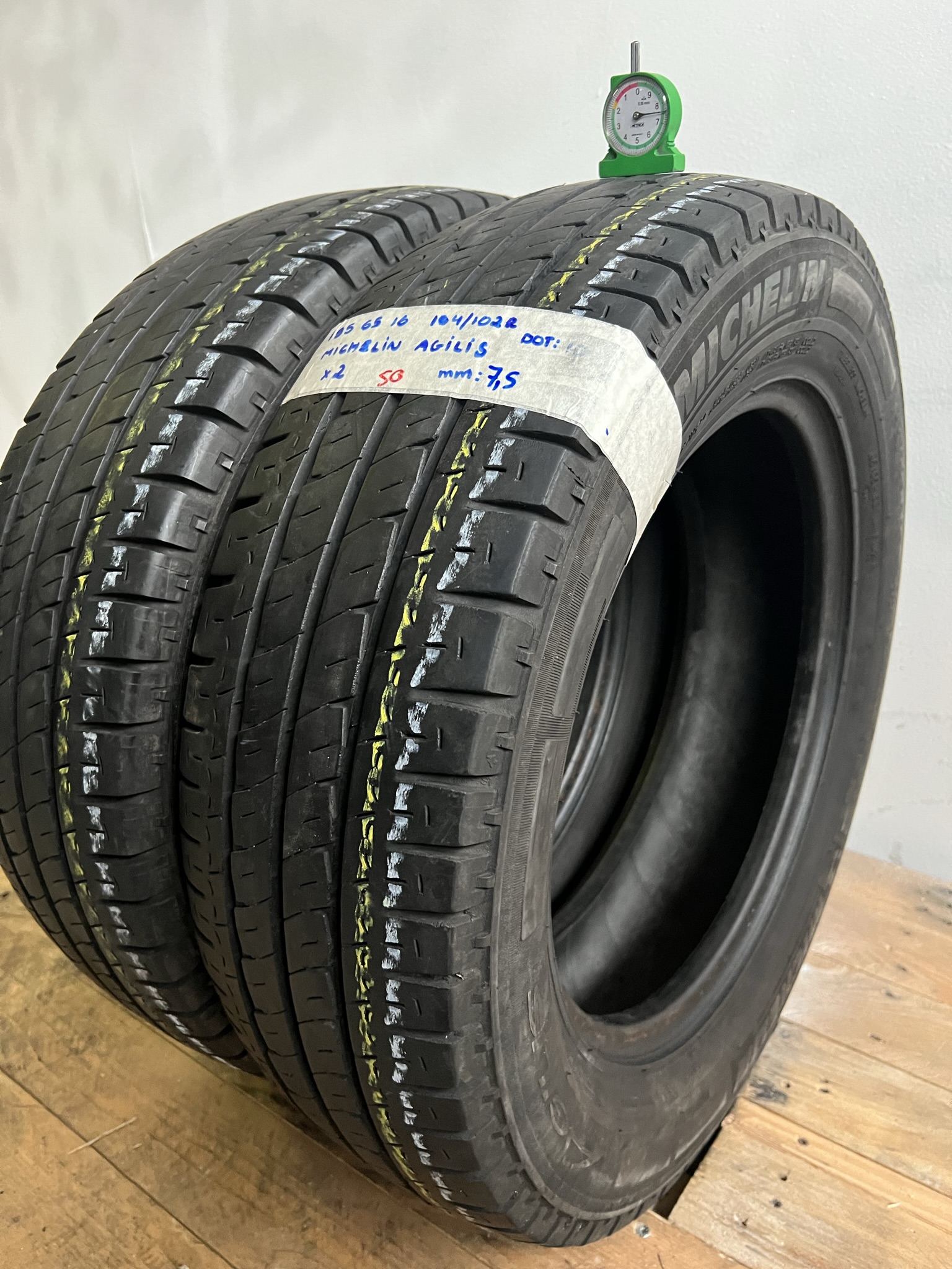 MICHELIN AGILIS 195/65 R16 104R ESTIVA