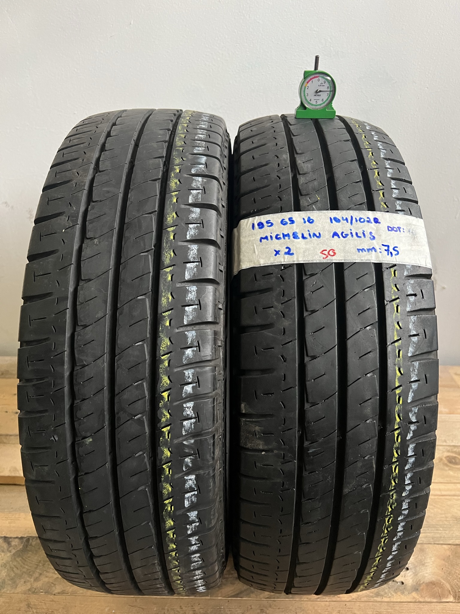 MICHELIN AGILIS 195/65 R16 104R ESTIVA