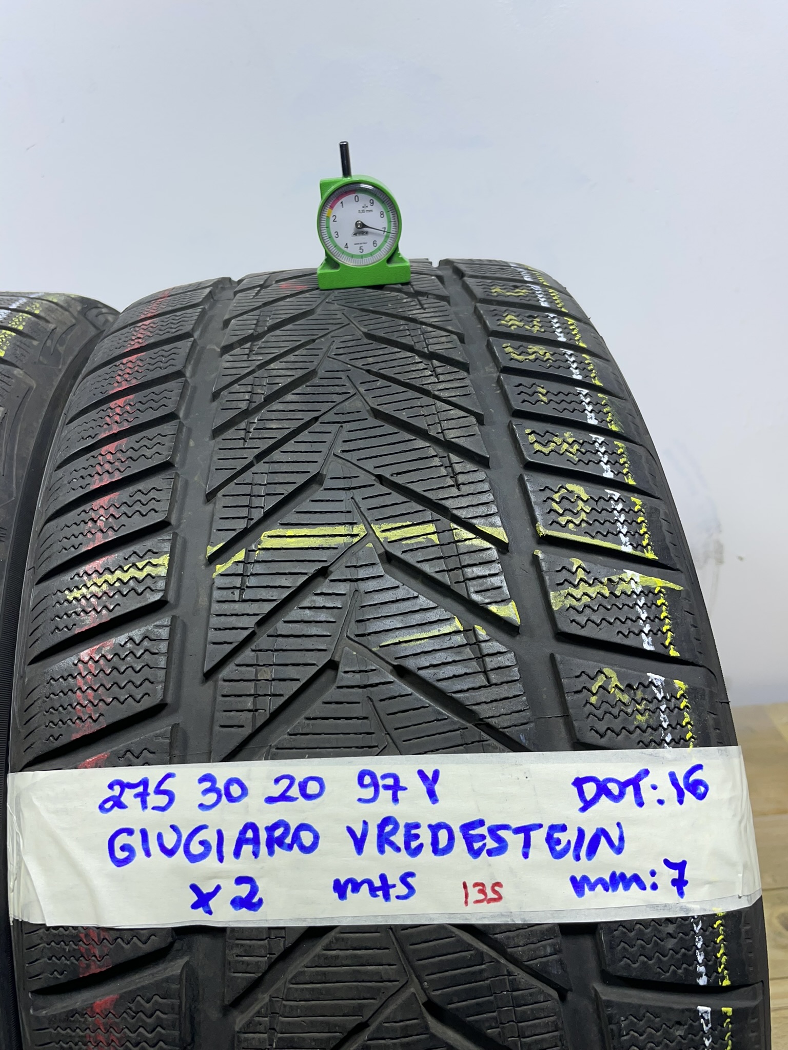 VREDESTEIN GIUGIARO 275/30 R20 97Y INVERNALE