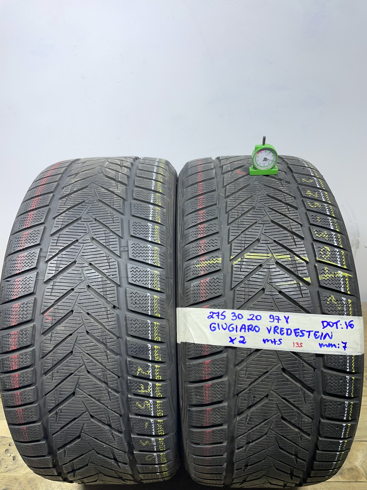 VREDESTEIN GIUGIARO 275/30 R20 97Y INVERNALE