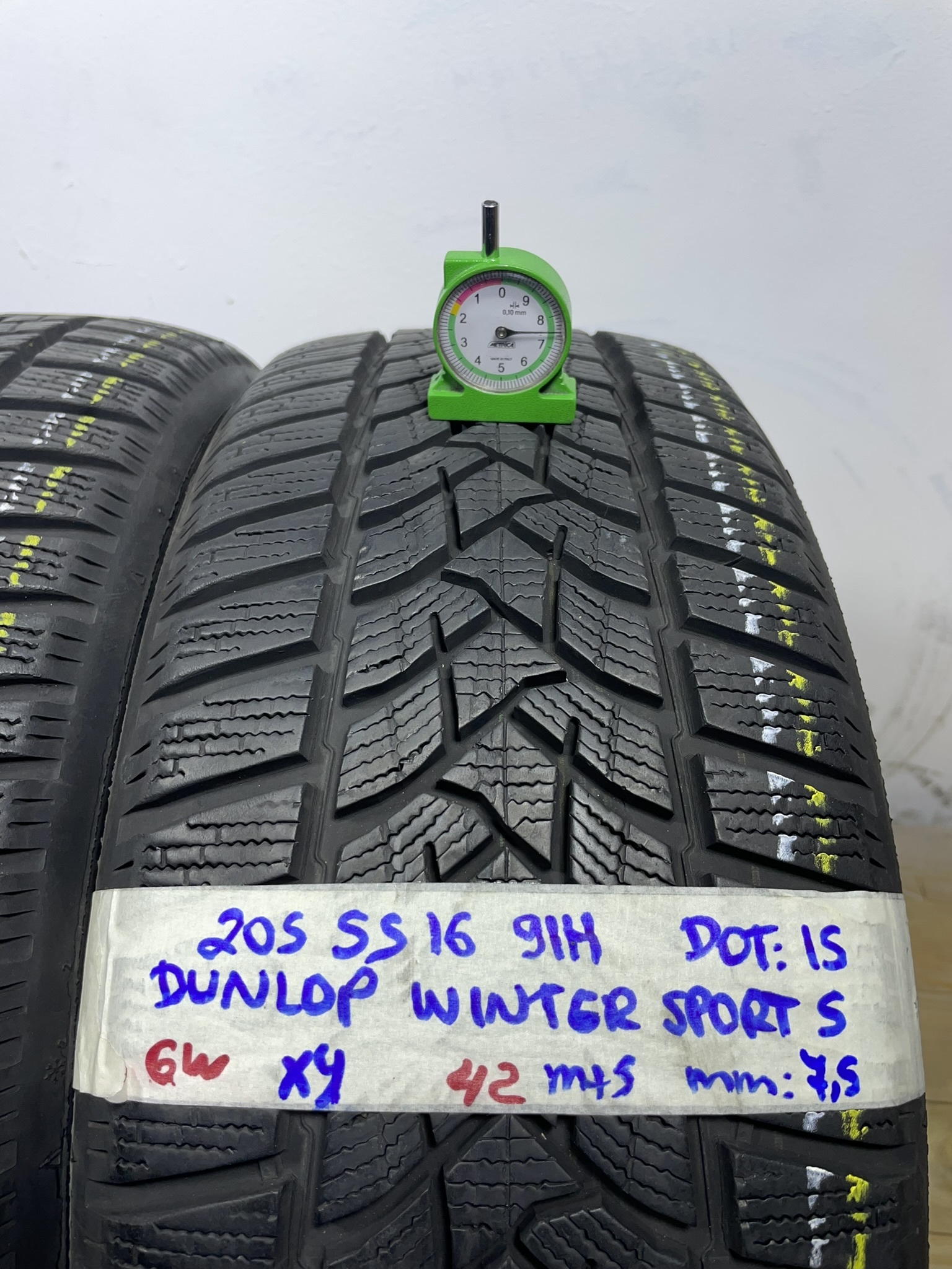 DUNLOP W.SPORT5 205/55 R16 91H INVERNALE