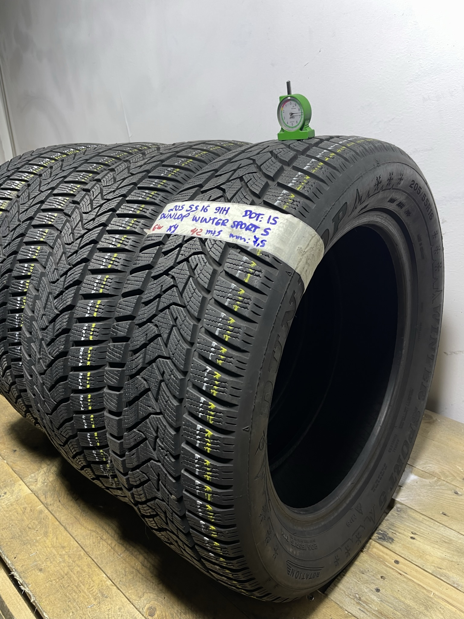 DUNLOP W.SPORT5 205/55 R16 91H INVERNALE