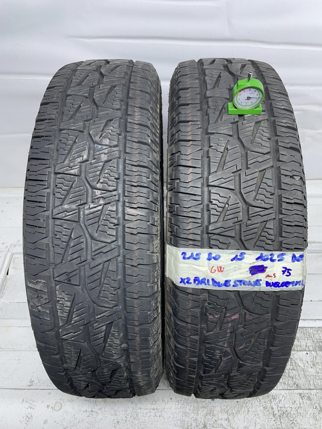 BRIDGESTONE DUELER 215/80 R15 102S INVERNALE