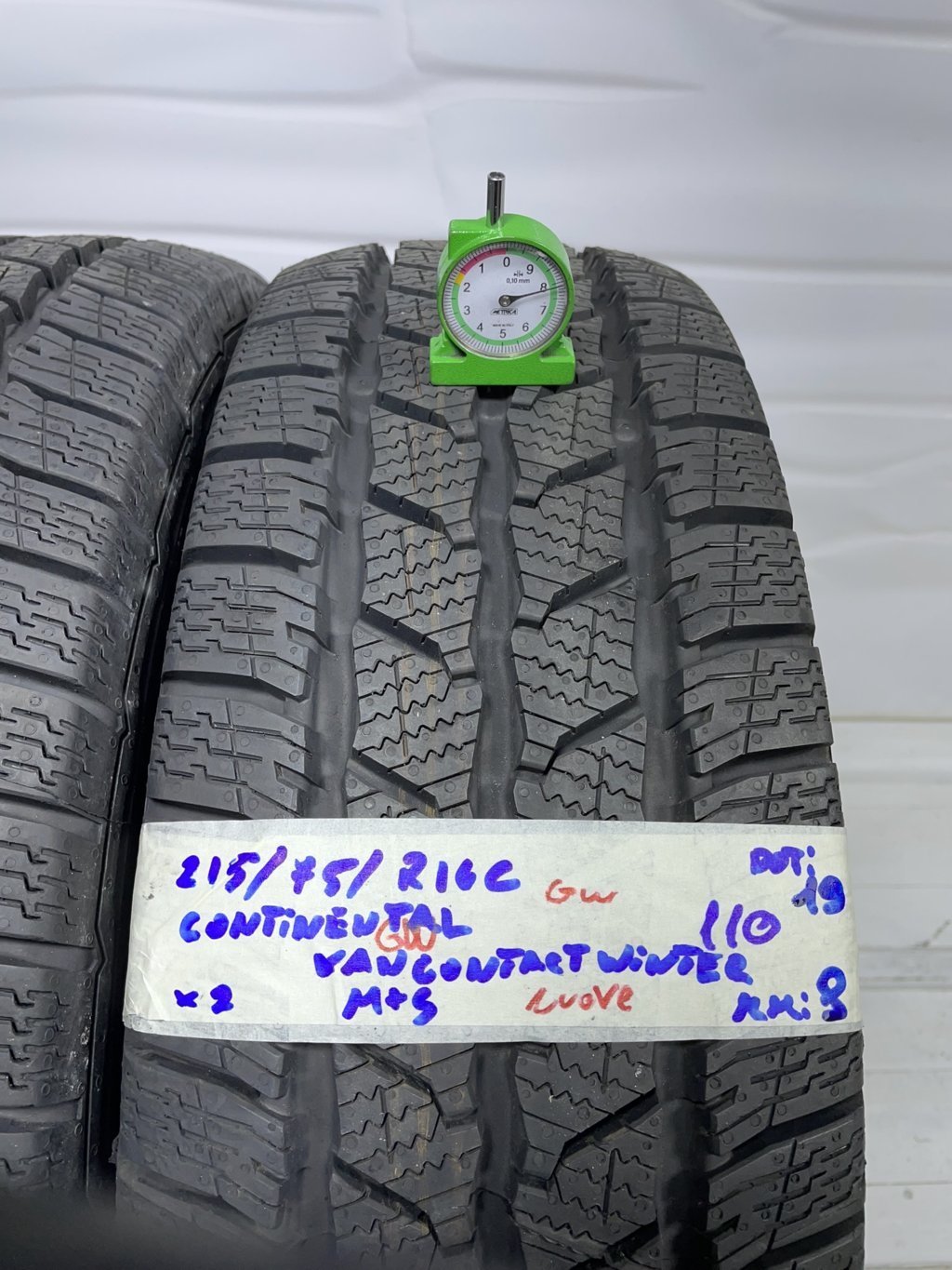 CONTINENTAL vancontact 215/75 R16 6G INVERNALE