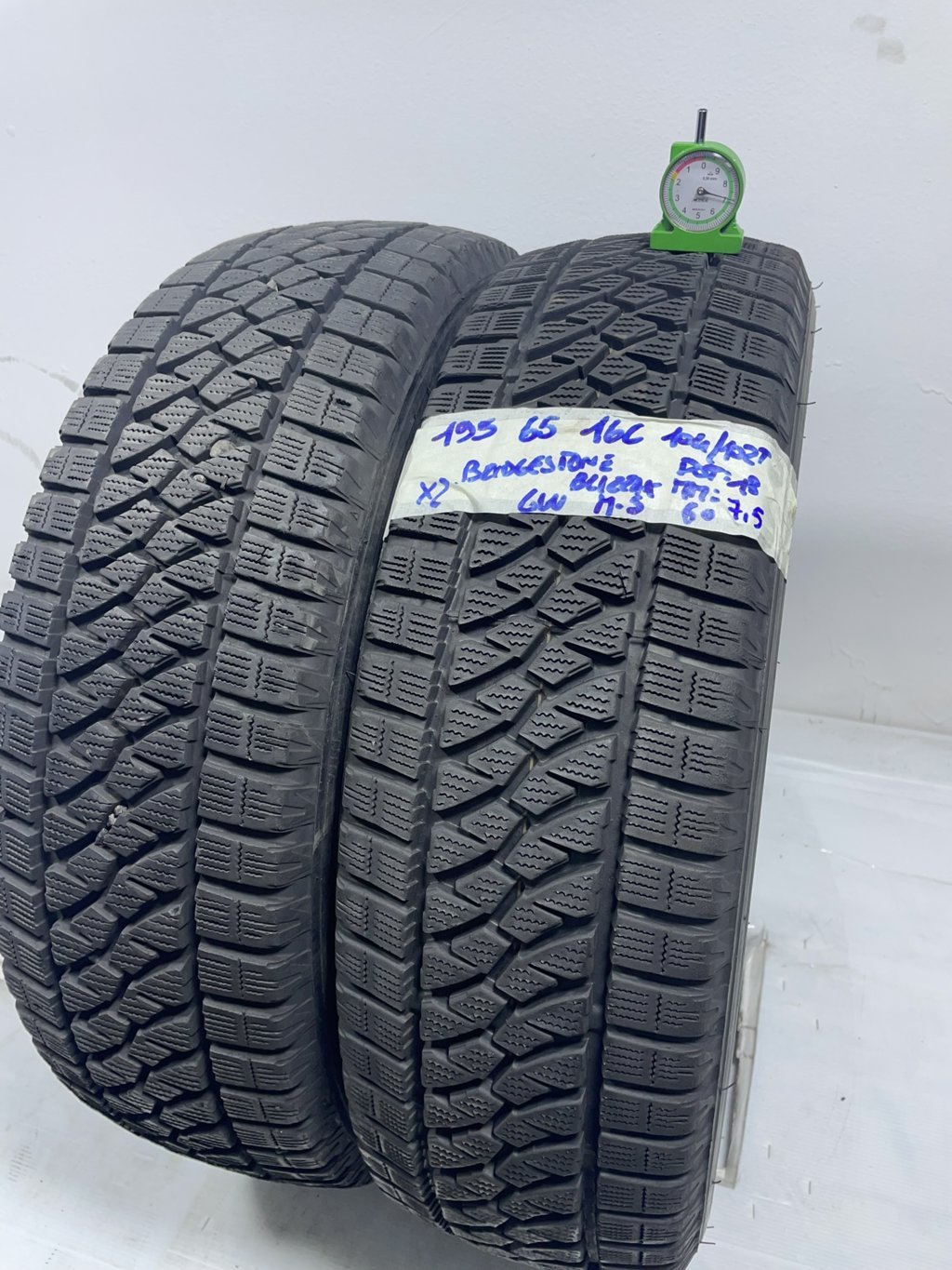 BRIDGESTONE BLIZZAK 195/65 R16 104T INVERNALE