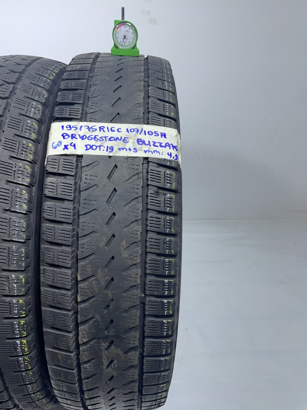 BRIDGESTONE BLIZZAK 195/75 R16 107R INVERNALE