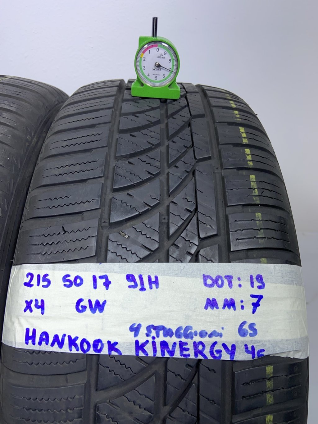 HANKOOK KINERGY 215/50 R17 91H QUATTRO STAGIONI