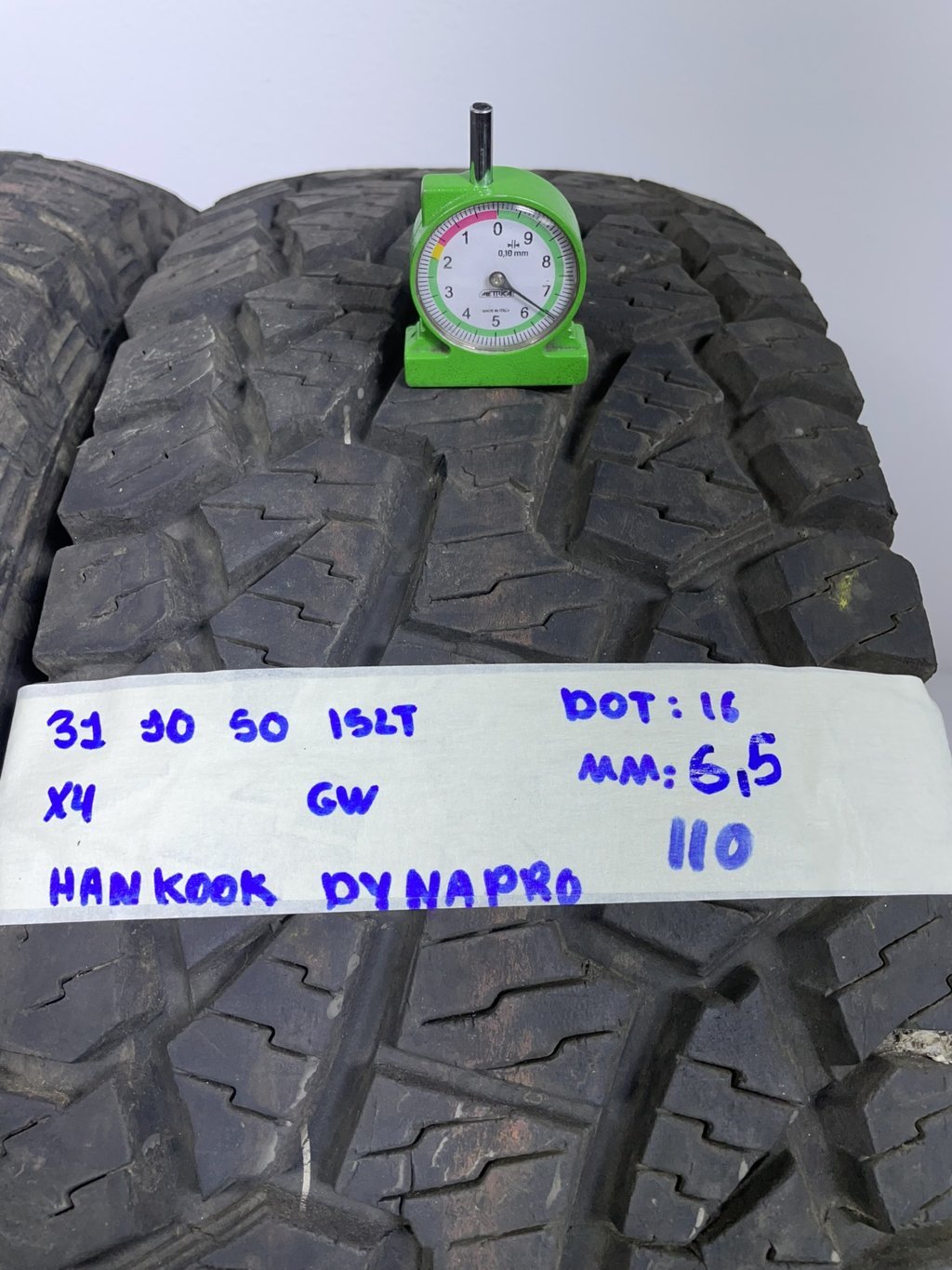 HANKOOK DYNAPRO 31x10.50/10 R15 132T ESTIVA
