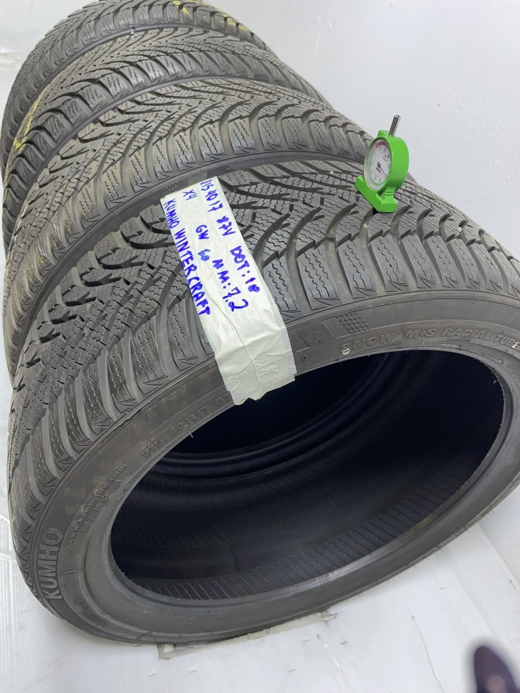 KUMHO WINTER 215/40 R17 87V INVERNALE
