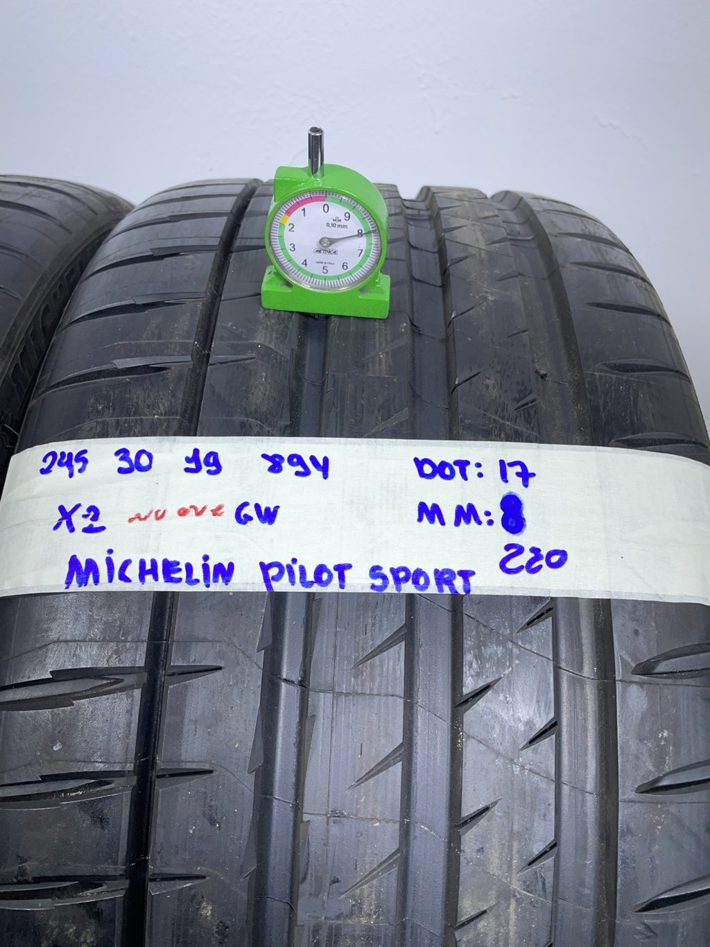 MICHELIN PILOT SPORT 245/30 R19 89Y ESTIVA