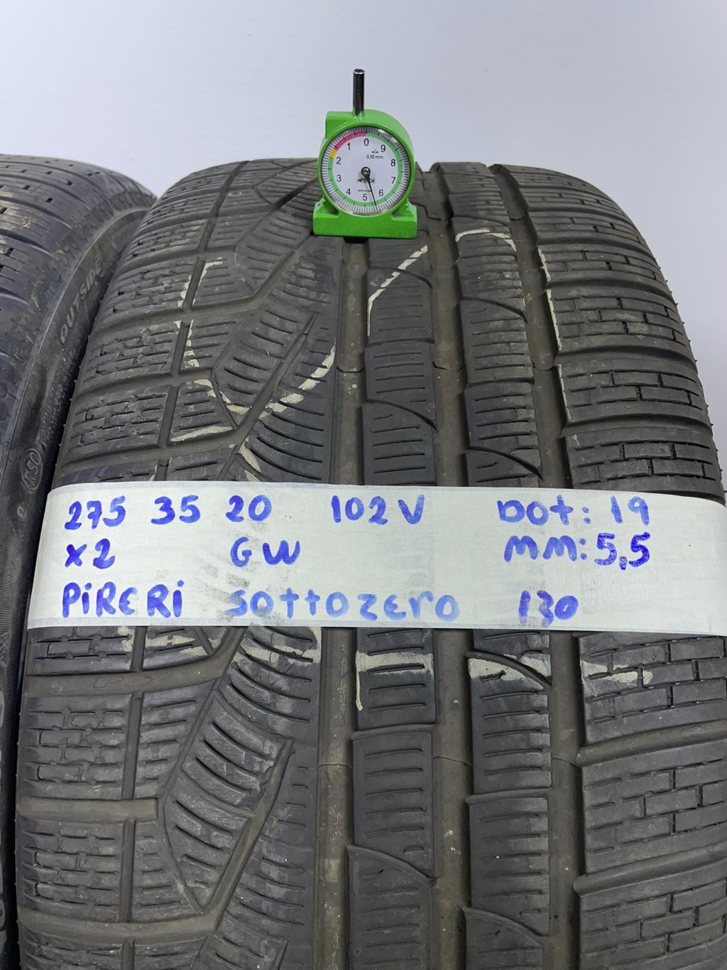 PIRELLI SOTTOZERO 275/35 R20 102V INVERNALE