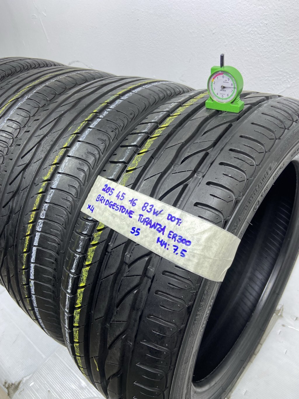 BRIDGESTONE TURANZA ER300 205/45 R16 83W ESTIVA