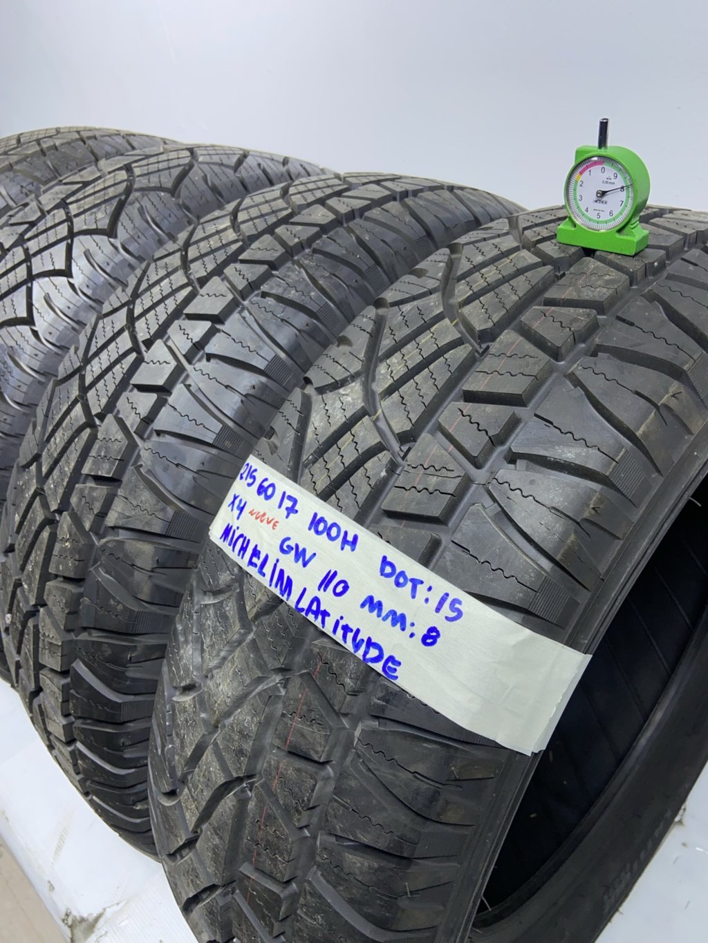 MICHELIN latitude 215/60 R17 100H QUATTRO STAGIONI