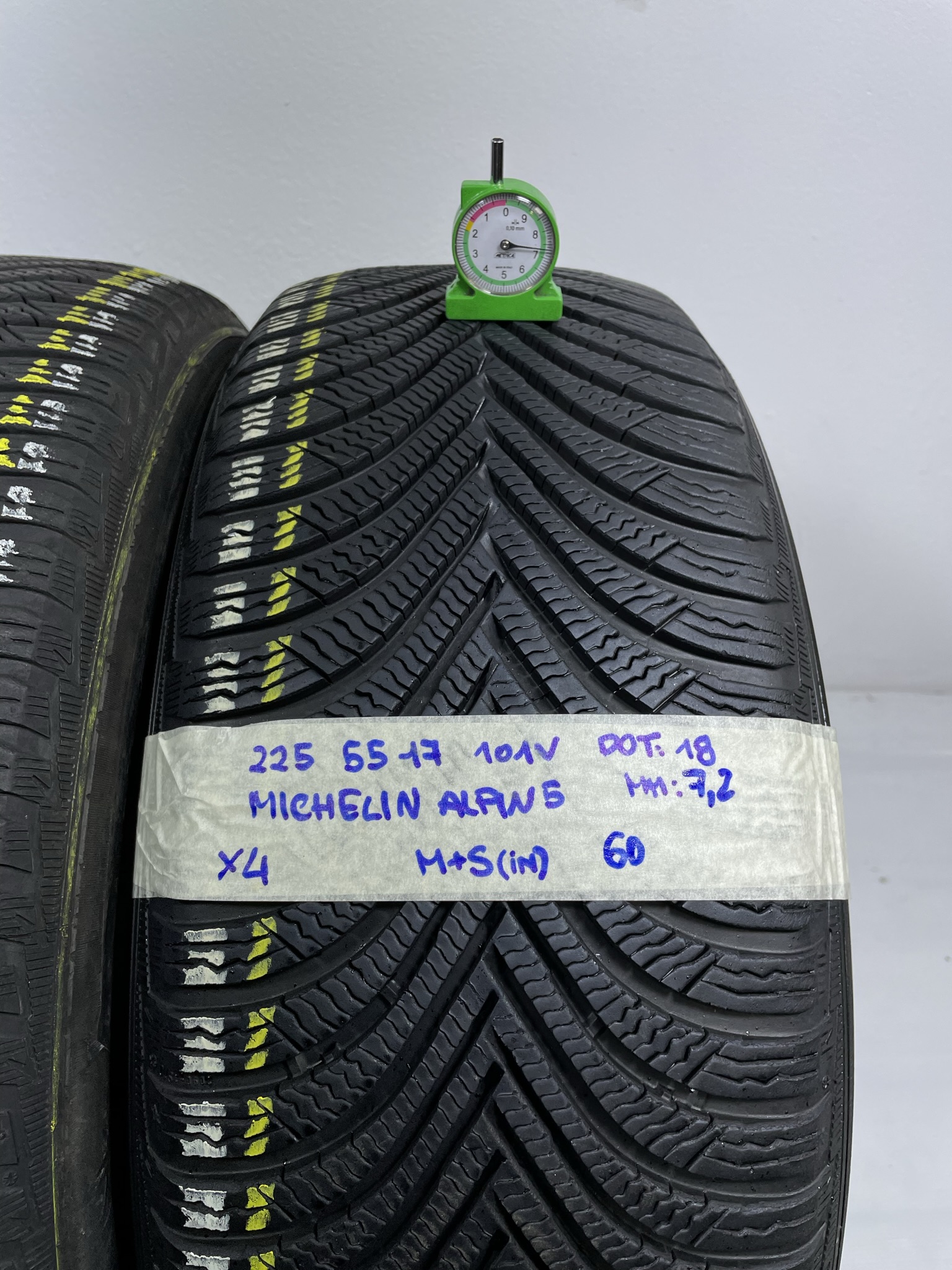 MICHELIN ALPIN 225/55 R17 101V INVERNALE
