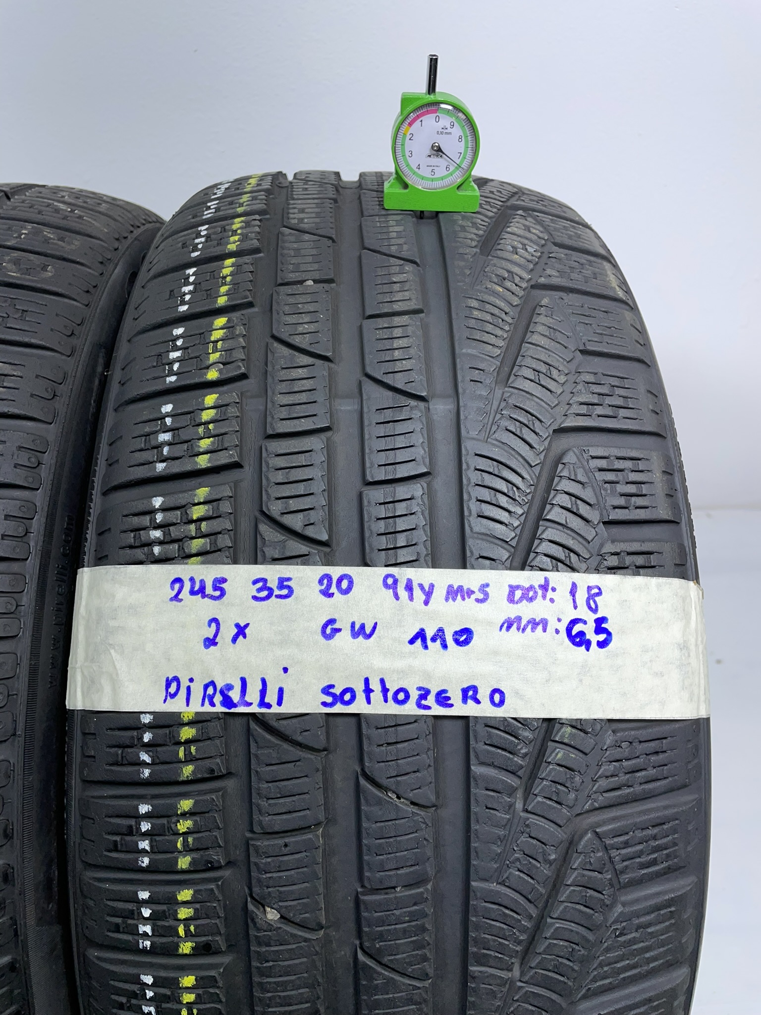 PIRELLI SOTTO ZERO 245/35 R20 91Y INVERNALE