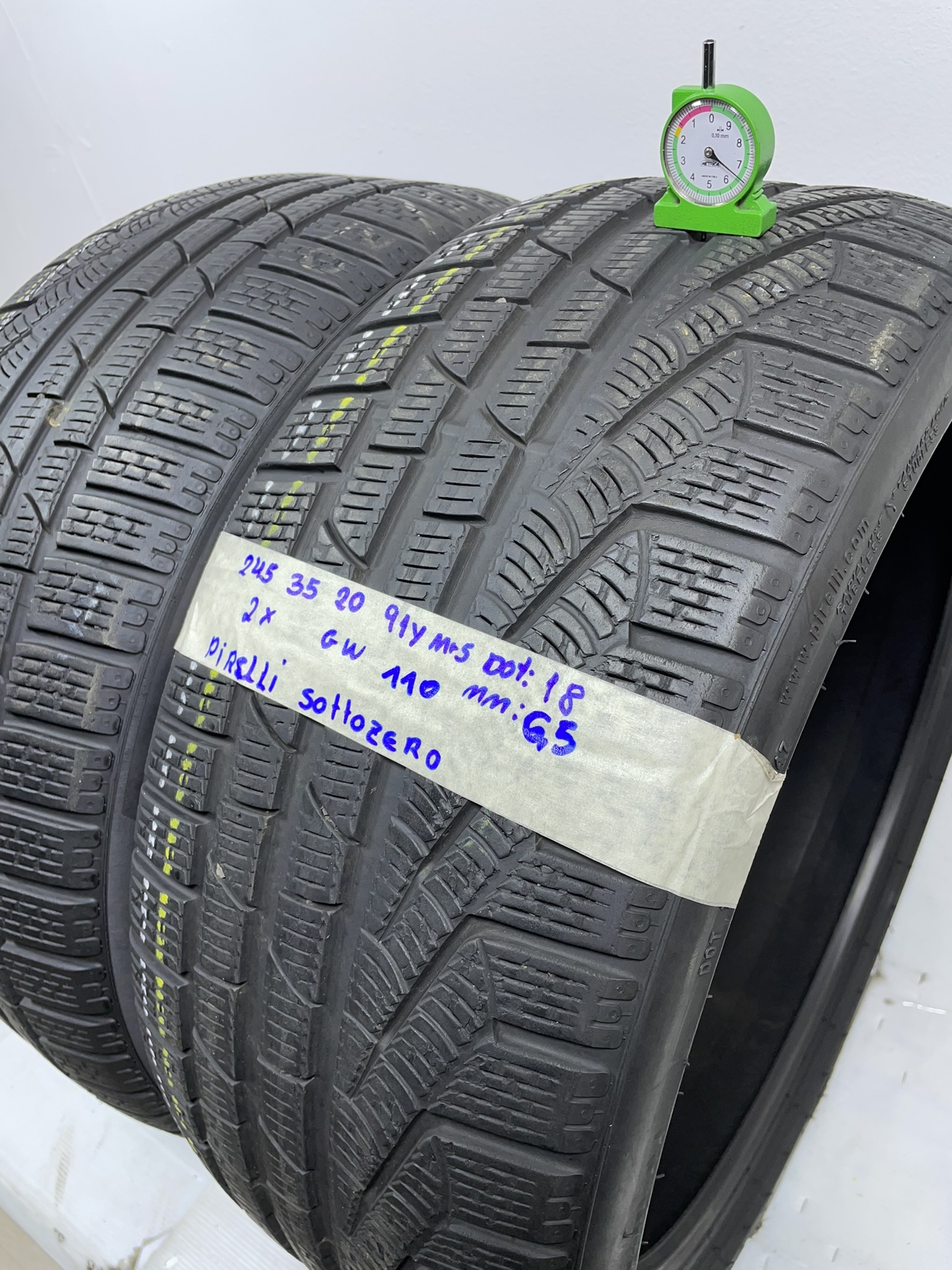 PIRELLI SOTTO ZERO 245/35 R20 91Y INVERNALE