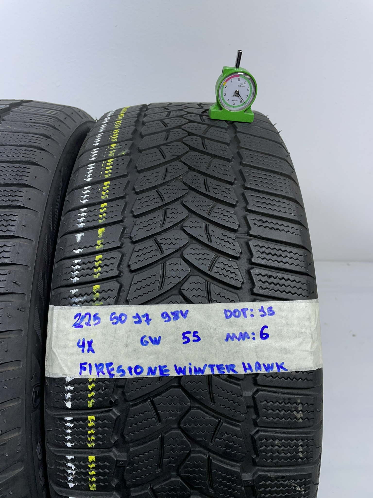 FIRESTONE WINTER HAWK 225/50 R17 98V INVERNALE