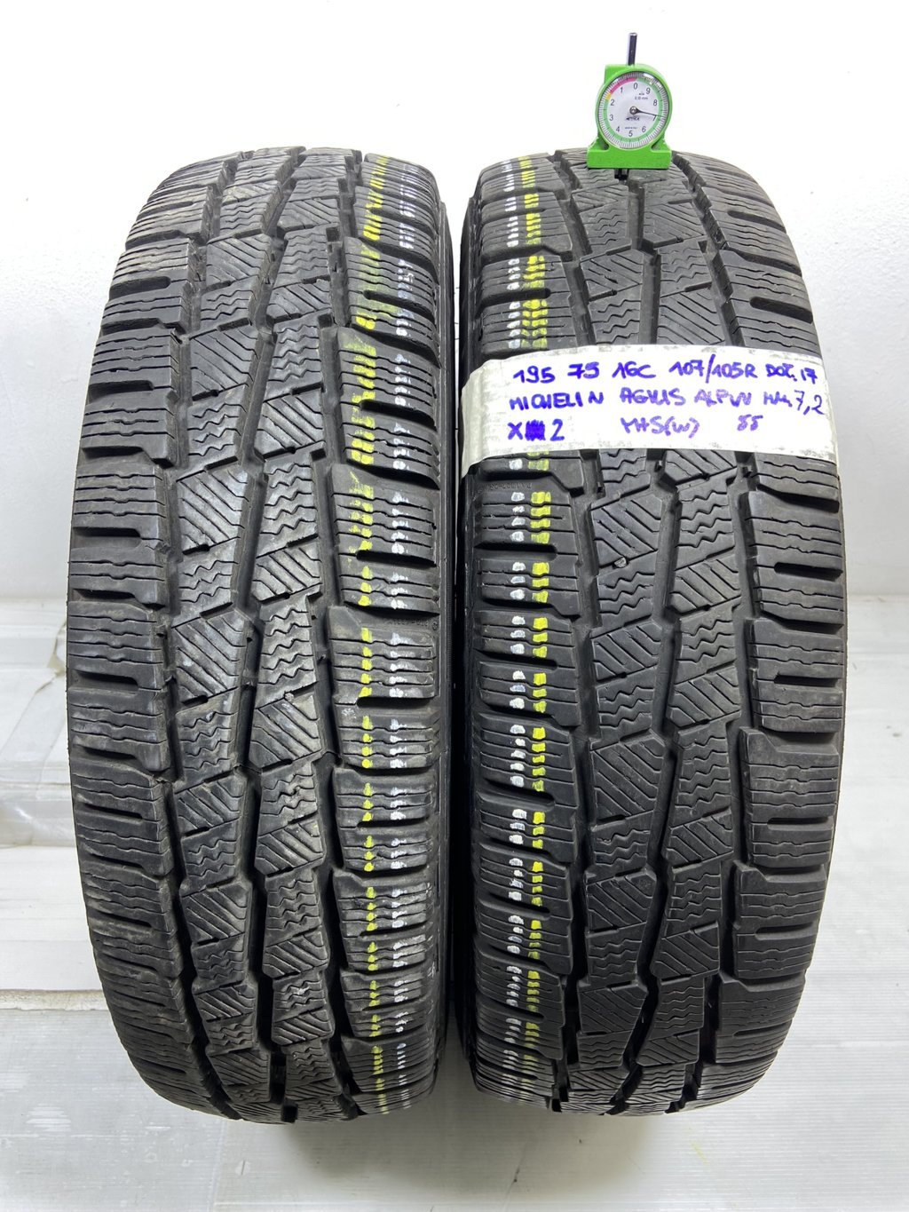 MICHELIN AGILIS 195/75 R16 107R INVERNALE