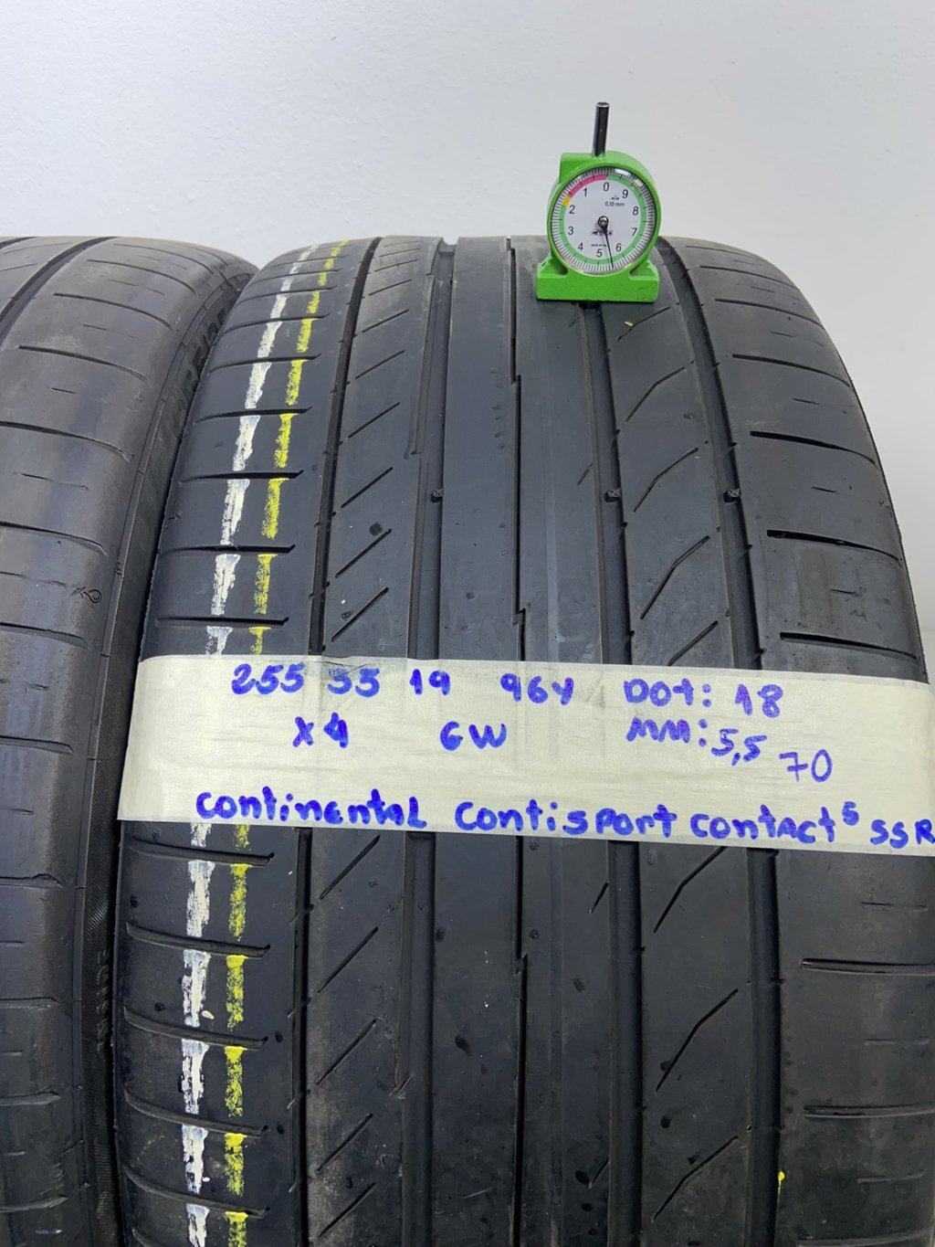 CONTINENTAL C. C. 255/35 R19 96Y ESTIVA