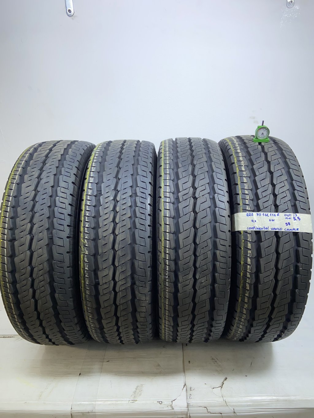 CONTINENTAL VANCO 225/75 R16 116R ESTIVA