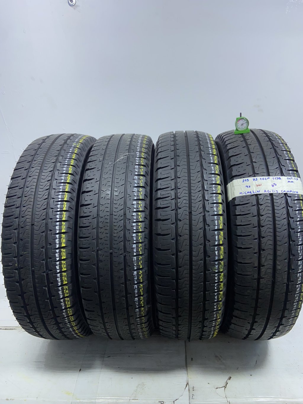 MICHELIN AGILIS camping 215/75 R16 113Q ESTIVA