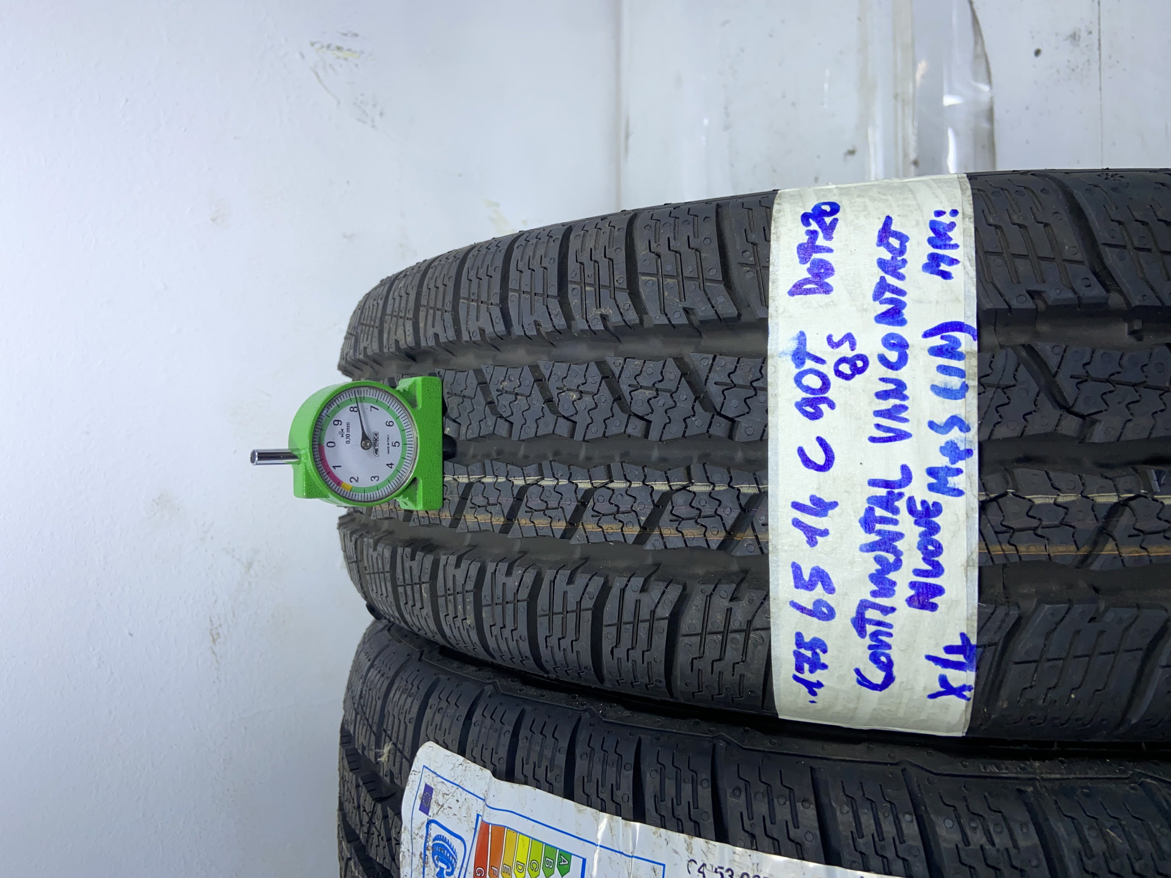 CONTINENTAL VANCO 175/65 R14 90T INVERNALE