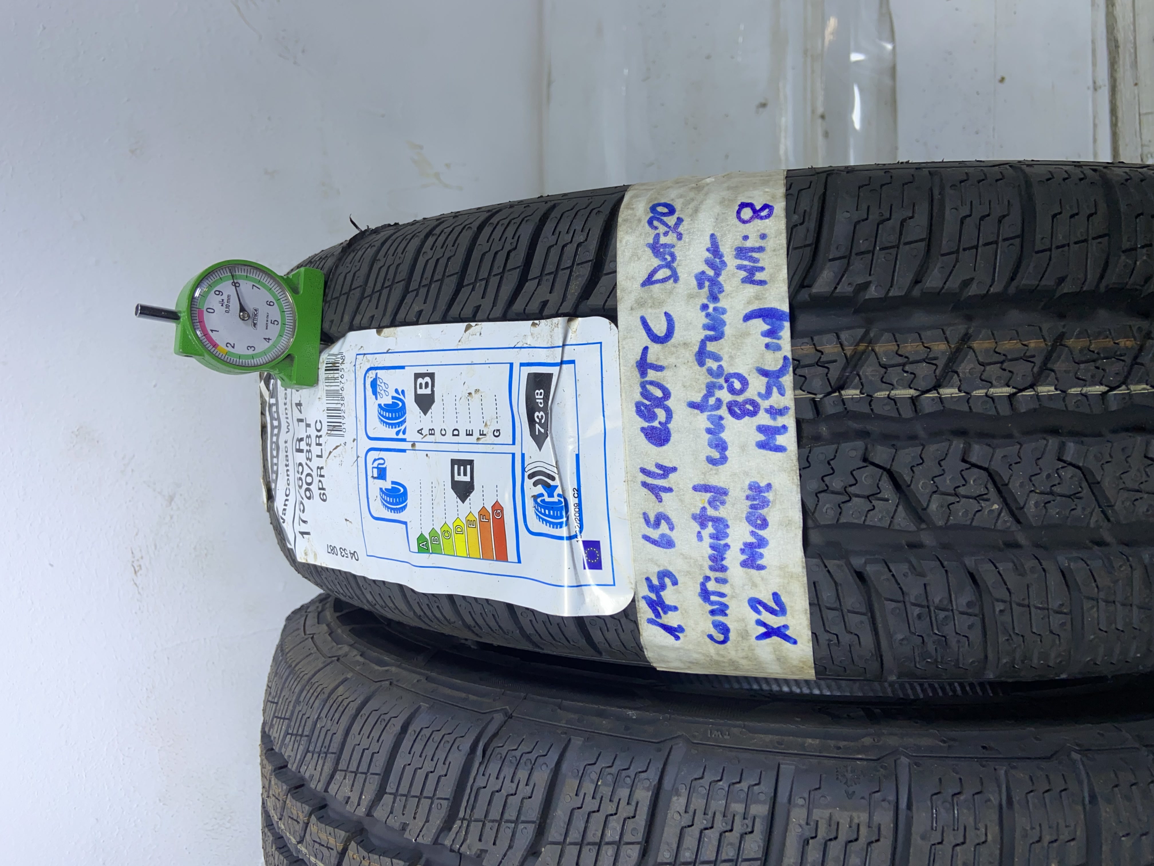 CONTINENTAL WINTER 175/65 R14 90T INVERNALE