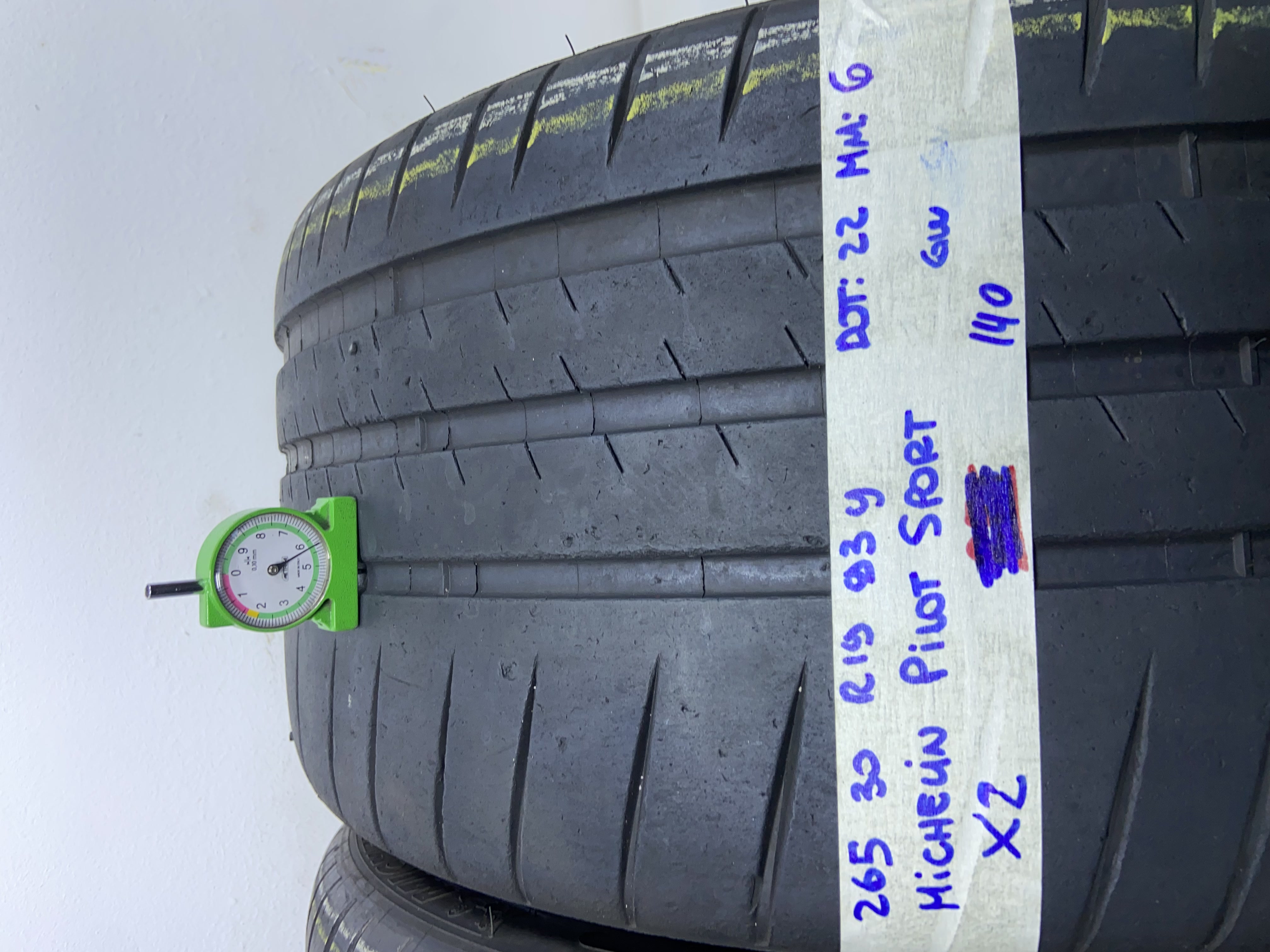 MICHELIN PILOT 265/30 R19 93Y ESTIVA