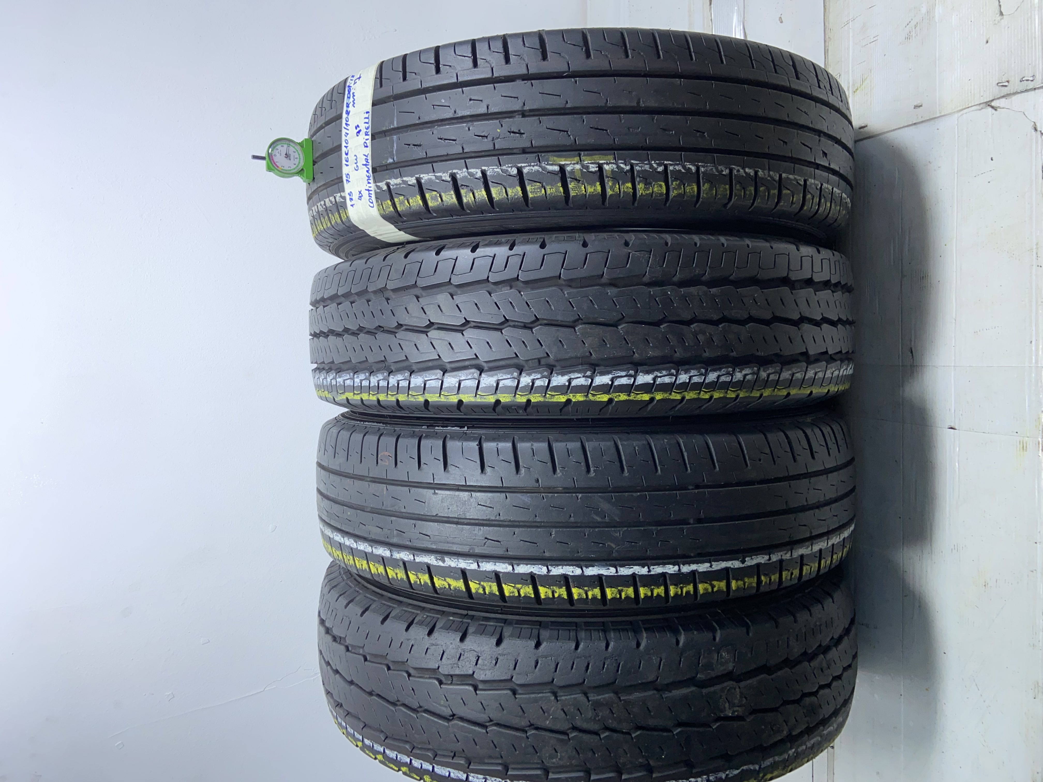 CONTINENTAL PIRELLI 185/75 R16 104R ESTIVA
