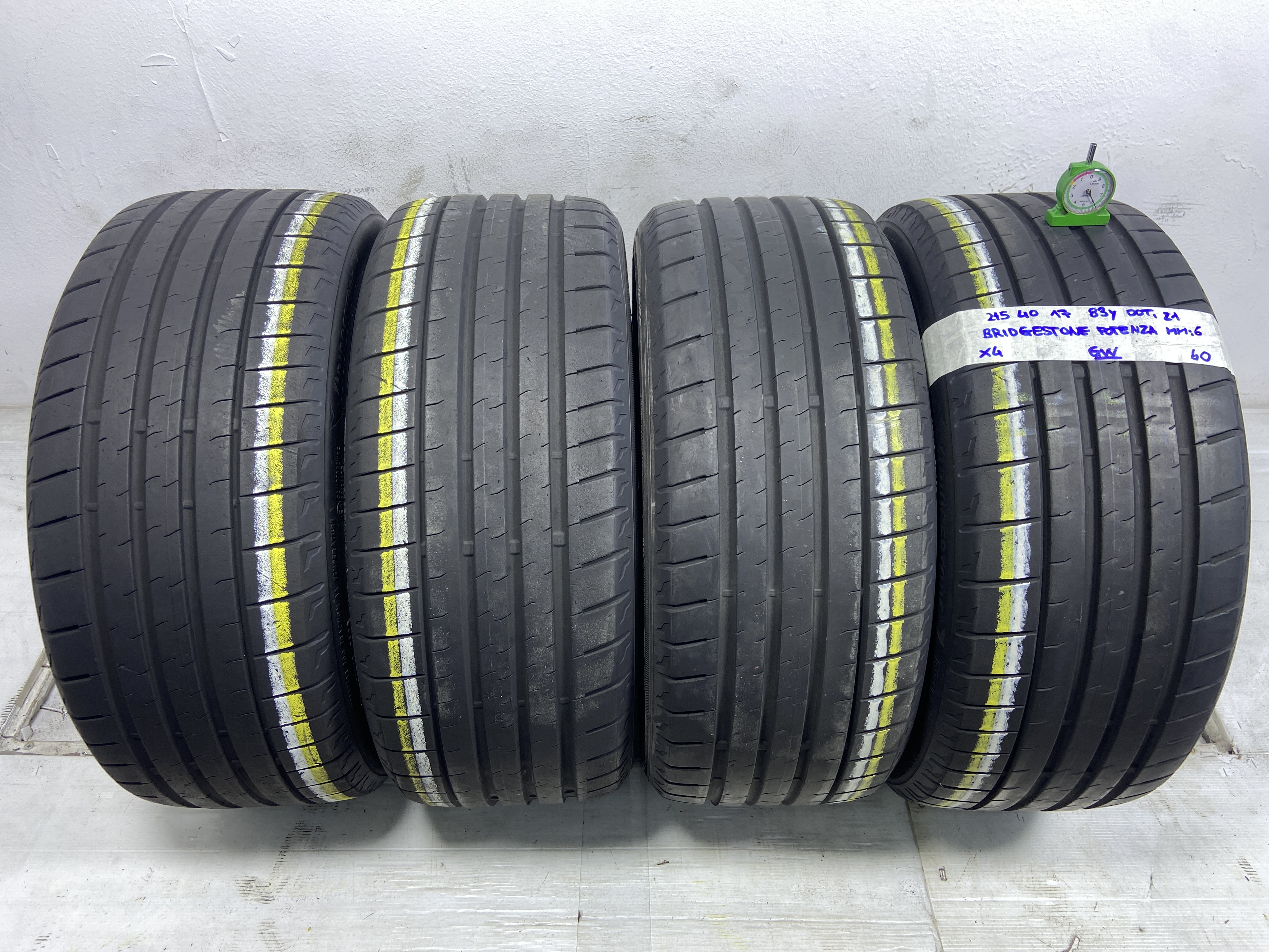 BRIDGESTONE potenza 215/40 R17 83Y ESTIVA