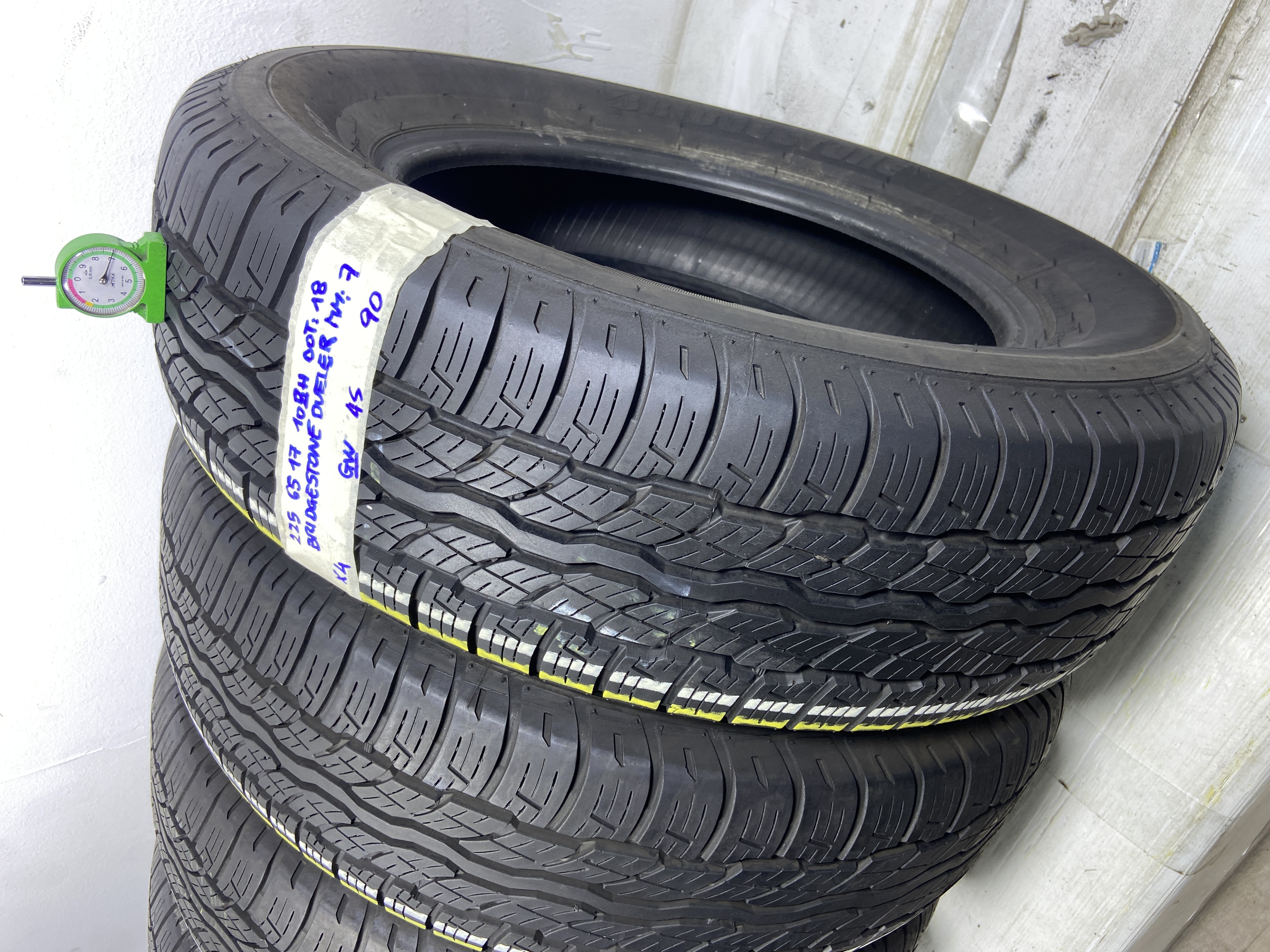 BRIDGESTONE DUELER 225/65 R17 108H QUATTRO STAGIONI