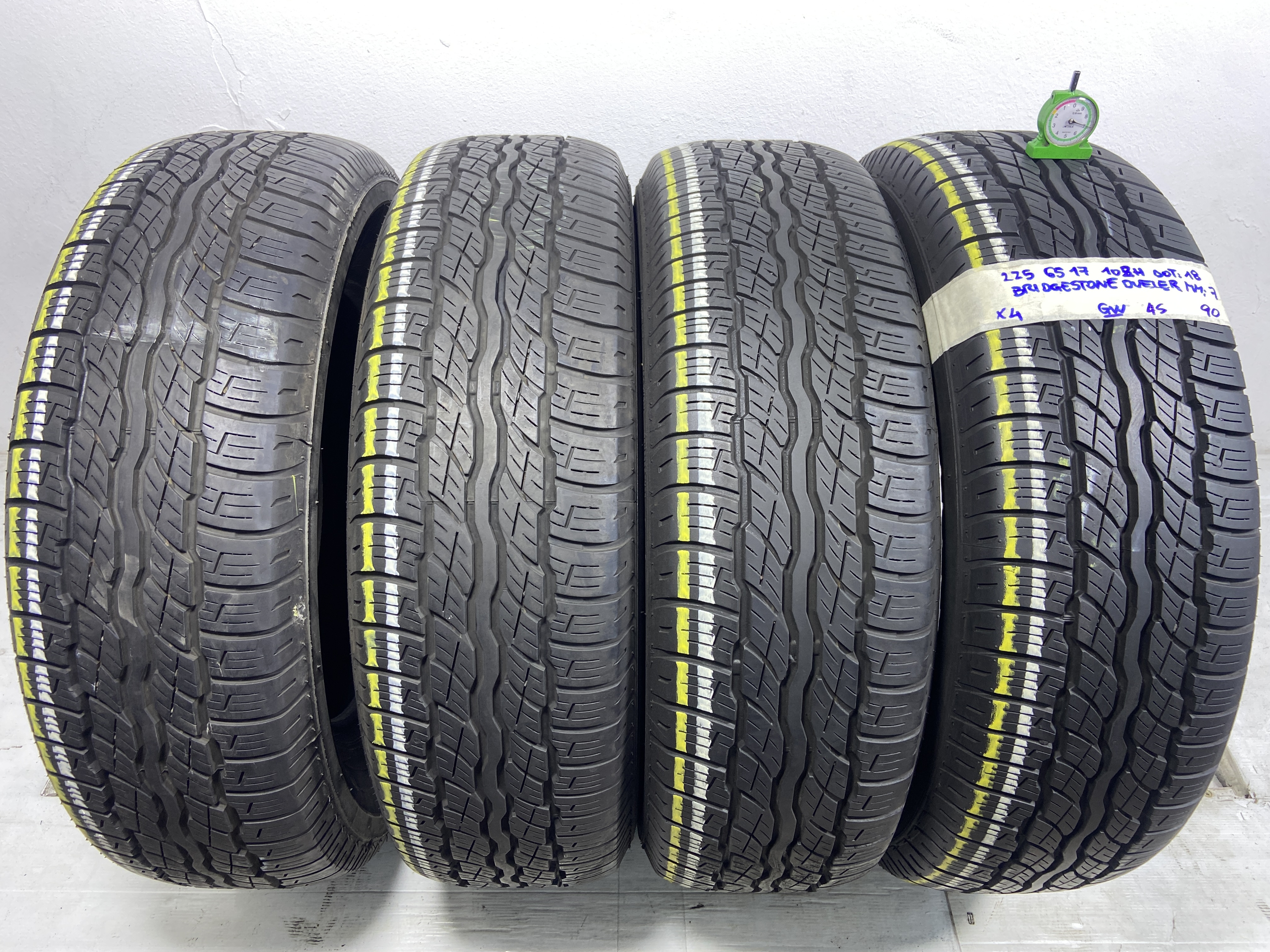 BRIDGESTONE DUELER 225/65 R17 108H QUATTRO STAGIONI