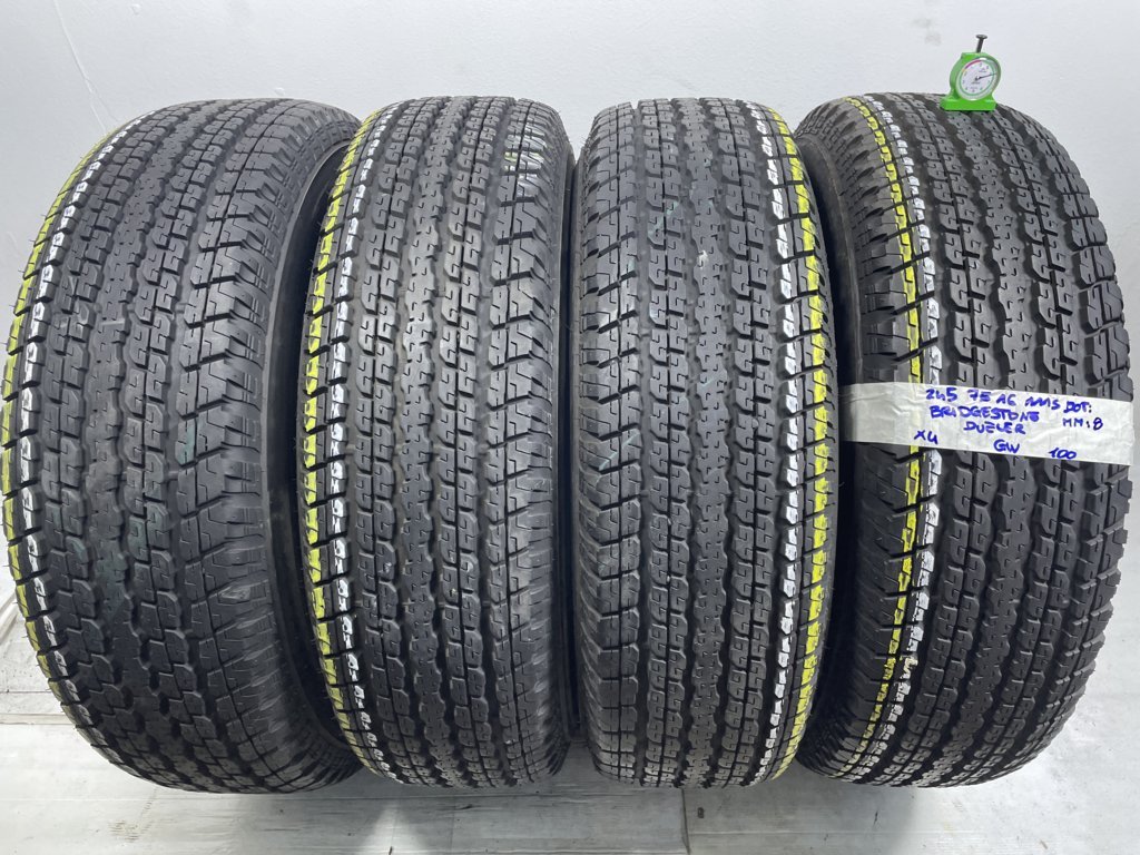 BRIDGESTONE DUELER 245/75 R16 111S QUATTRO STAGIONI