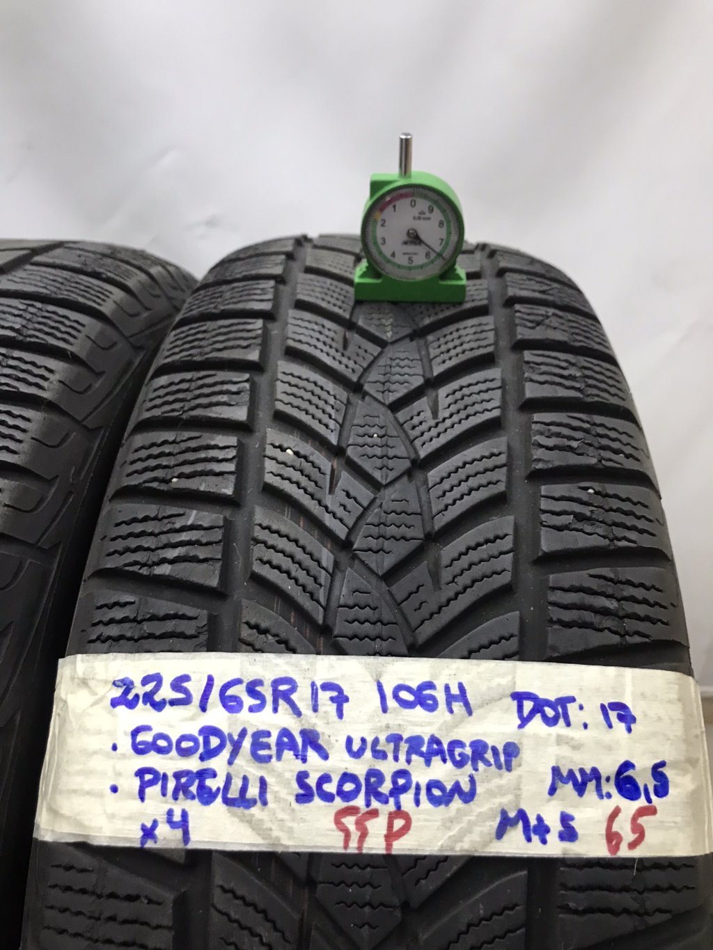 GOODYEAR Ultra Grip/ Pirelli Scorpion 225/65 R17 106H INVERNALE