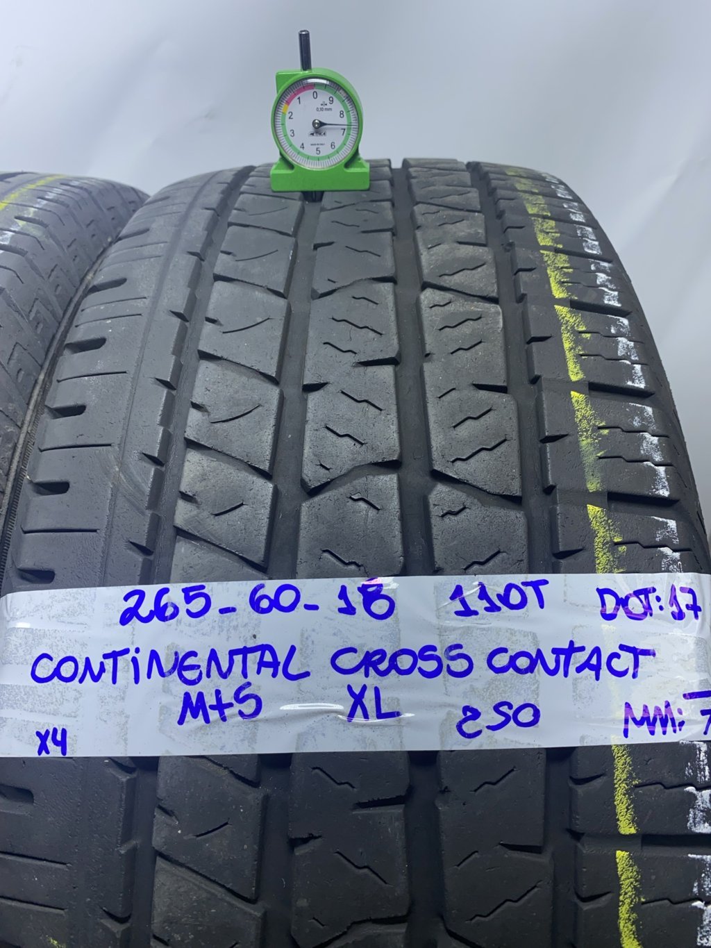CONTINENTAL Cross Contact 265/60 R18 110T INVERNALE