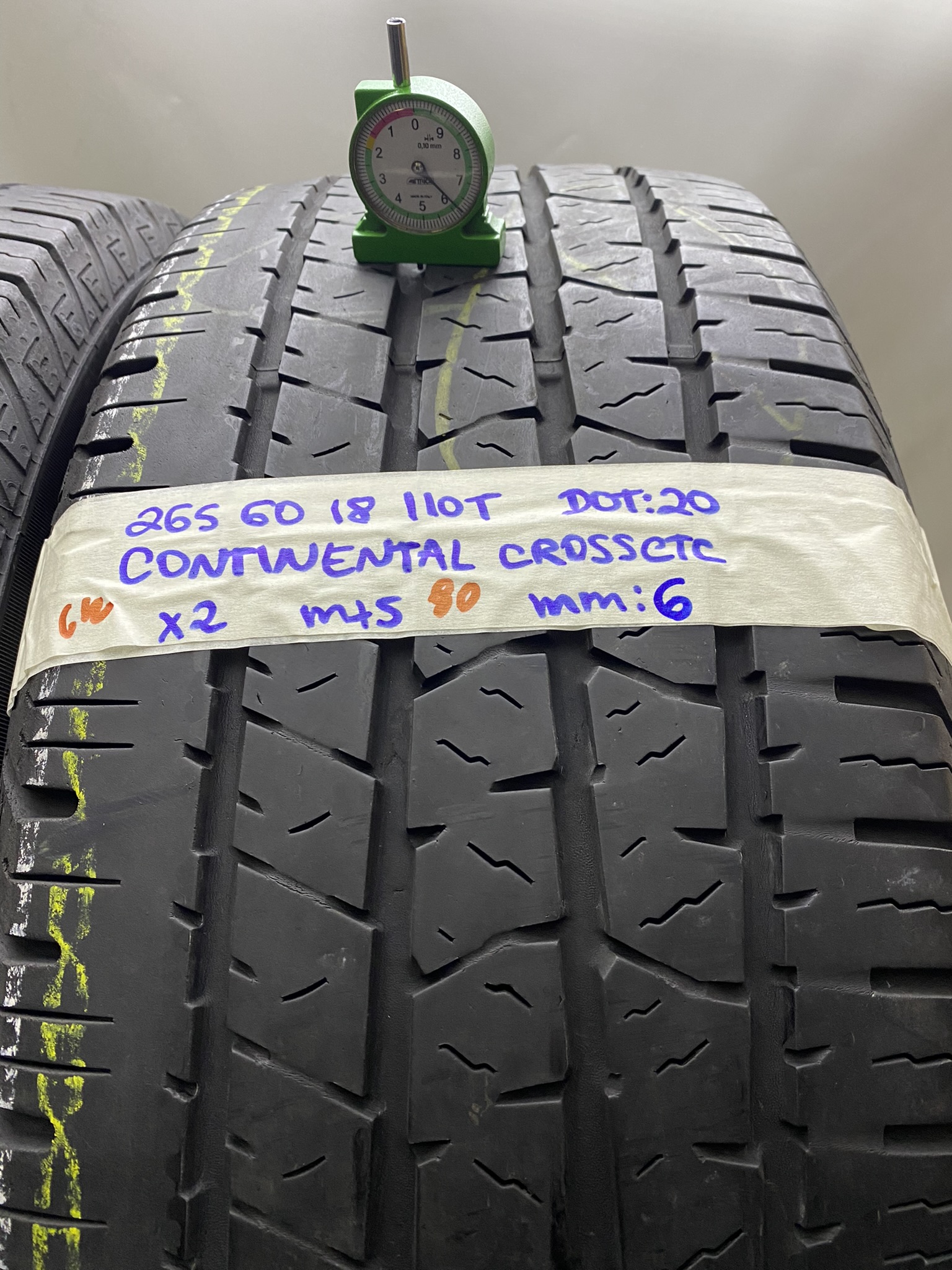 CONTINENTAL Cross Contact 265/60 R18 110T INVERNALE