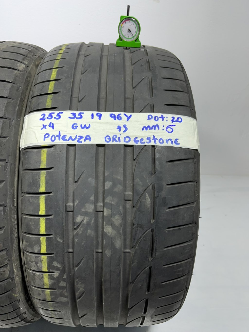 BRIDGESTONE POTENZA 255/35 R19 96Y ESTIVA