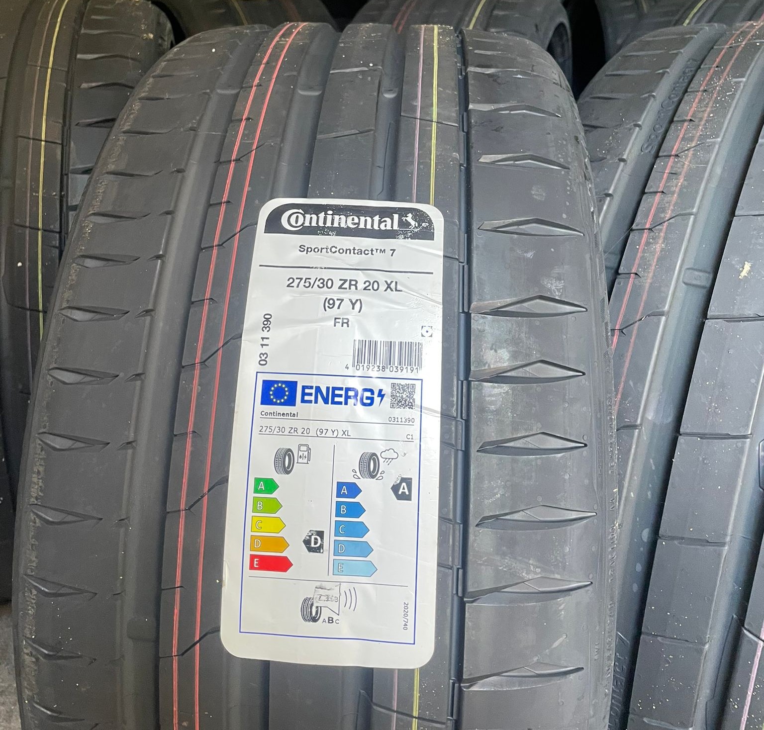 CONTINENTAL sport contact 7 275/30 R20 97Y ESTIVA